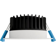 Zazu 13w LED CCT Recessed Face 90mm Dimmable White Downlight