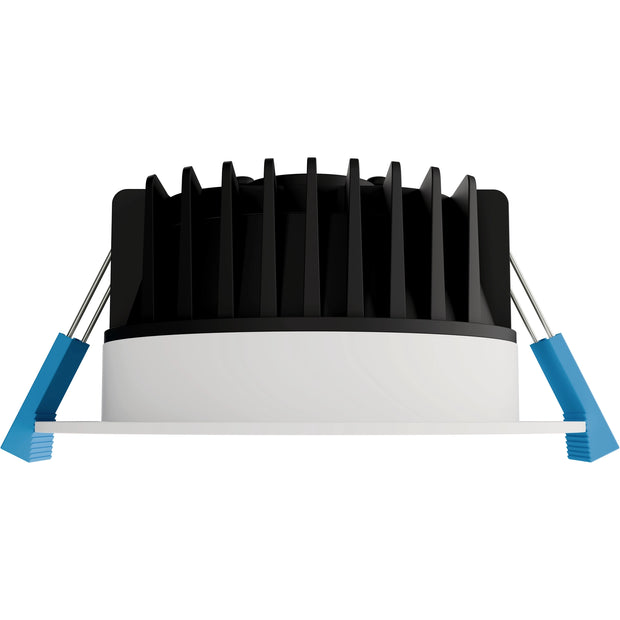 Zazu 13w LED CCT Recessed Face 90mm Dimmable White Downlight