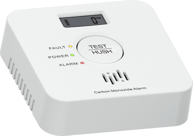 Emerald Carbon Monoxide Alarm with Built-In RF