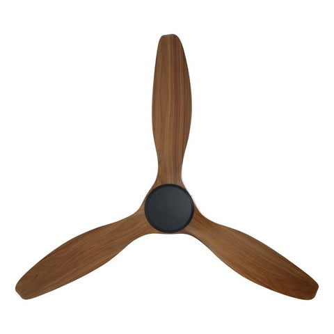 Noosa 60 DC Ceiling Fan Black with New Teak