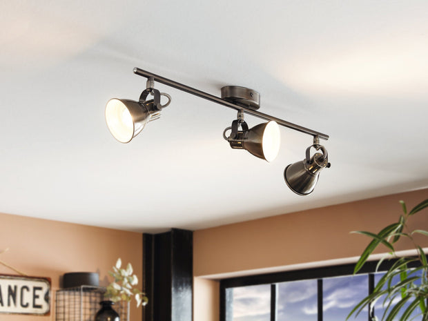 Seras 3x5w 4000K LED Interior Spotlight Antique Bronze