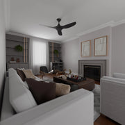 CloudFan 52 Inch WiFi DC Ceiling Fan Black