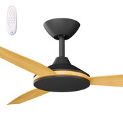 Condor 48 DC Ceiling Fan Black with Bamboo Blades