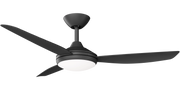 Condor 48 DC Ceiling Fan Black with LED Light