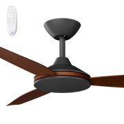 Condor 48 DC Ceiling Fan Black with Koa Blades