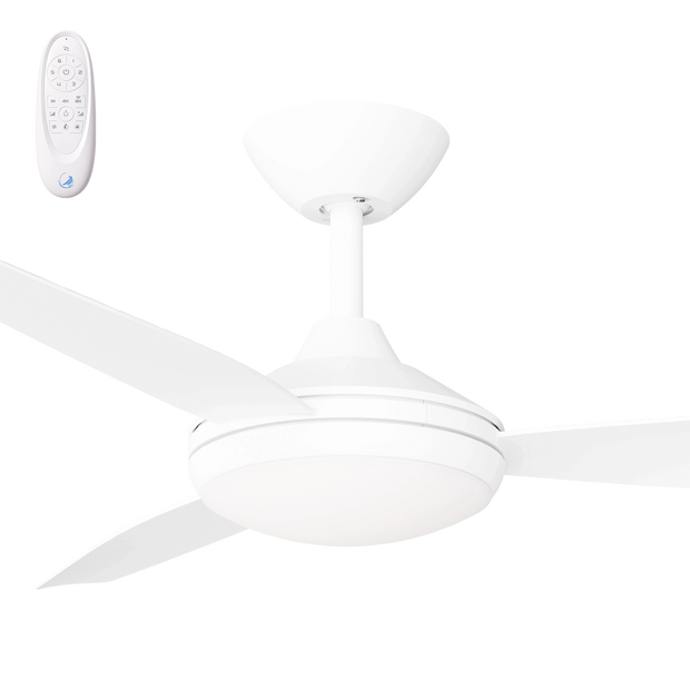 Condor 48 DC Ceiling Fan White with LED Light