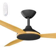 Condor 52 DC Ceiling Fan Black with Bamboo Blades