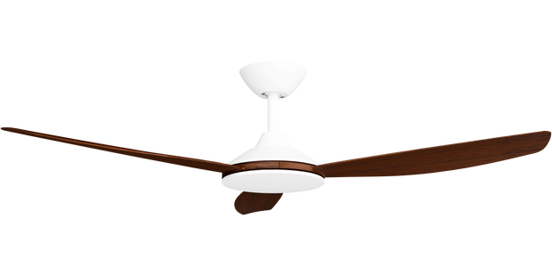 Condor 52 DC Ceiling Fan White with Koa Blades