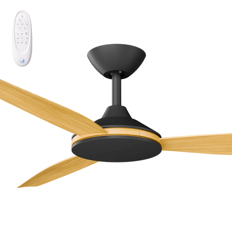 Condor 56 DC Ceiling Fan Black with Bamboo Blades