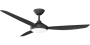 Condor 56 DC Ceiling Fan Black with LED Light