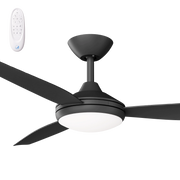 Condor 56 DC Ceiling Fan Black with LED Light