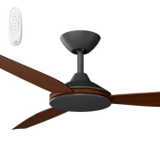 Condor 56 DC Ceiling Fan Black with Koa Blades