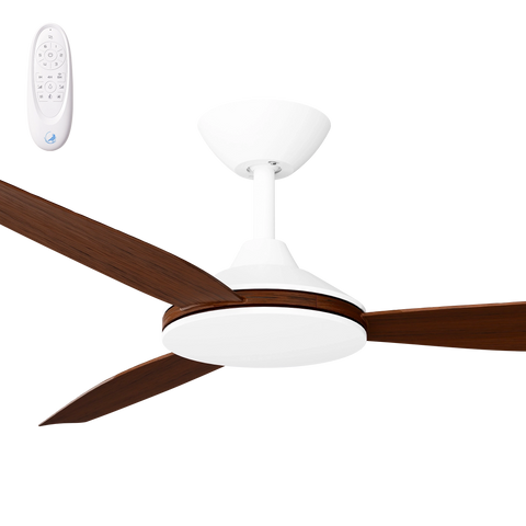 Condor 56 DC Ceiling Fan White with Koa Blades