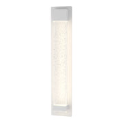 Coot 12w LED CCT 600mm Bubble Glass IP65 White Wall Light