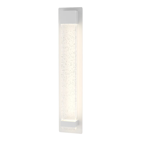 Coot 12w LED CCT 600mm Bubble Glass IP65 White Wall Light