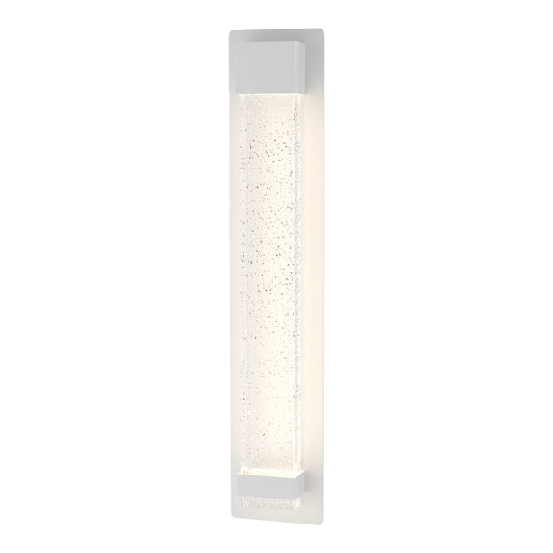 Coot 12w LED CCT 600mm Bubble Glass IP65 White Wall Light