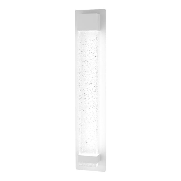 Coot 12w LED CCT 600mm Bubble Glass IP65 White Wall Light