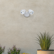 ILLUME 20w LED IP44 White Twin Spotlight