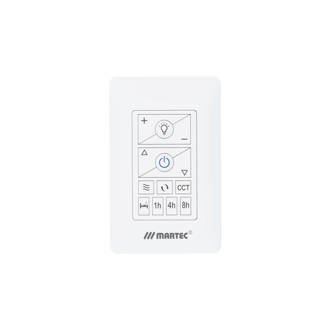 Premium WIFI DC Wall Control to suit all Martec DC WIFI & Quantum/Zoro Ceiling Fans