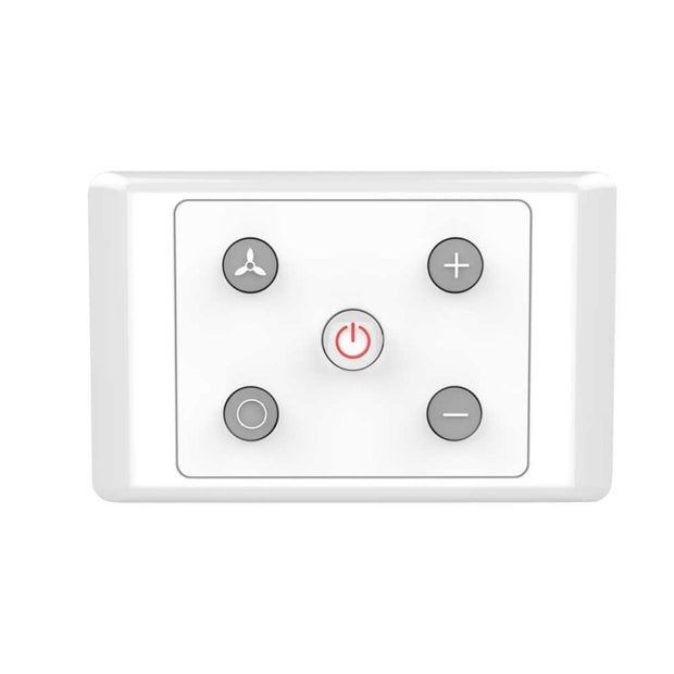 Push-button Wall Control to Suit DC3 and Glacier Ceiling Fans without Light
