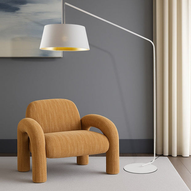 Downey Floor Lamp White