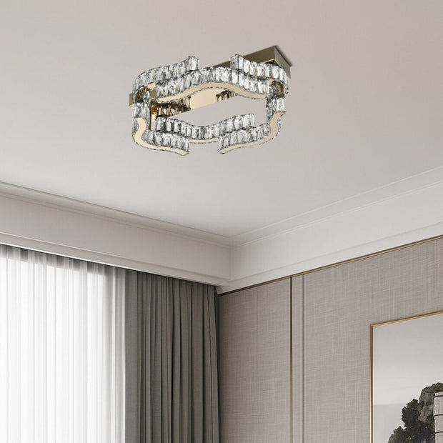Jura 40cm 40w 3CCT Dimmable LED CTC Light with Remote Gold