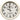 Maison Metal White Clock