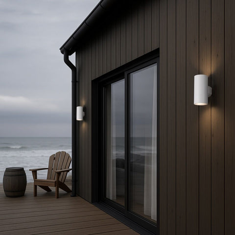 STINA 2 LIGHT WALL LAMP 2x9w CCT WHITE IP65