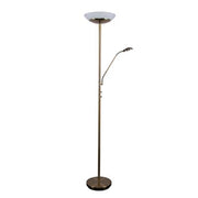 EDEN Mother & Child LED Dimmable 3000k Antique Brass Floor Lamp