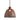 Riva Iron Dome Medium Pendant Antique Copper