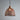 Riva Iron Dome Medium Pendant Antique Copper