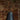 Conrad Pendant Black with Beaten Copper Inner