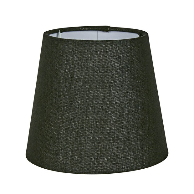 5.7.6 Linen Tapered Lamp Shade Black