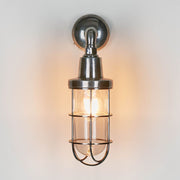 Starboard IP54 Exterior Wall Light Antique Silver