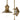St James IP54 Exterior Wall Light Antique Brass