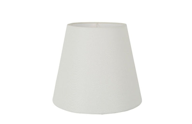 5.7.6 Linen Tapered Lamp Shade Ivory