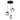Galaxy 3lt Pendant Black