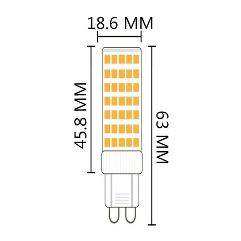 G9 6w LED Filament - Dim - 3000K