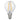 Fancy Round G45 4w LED Filament - E14 - 2700K