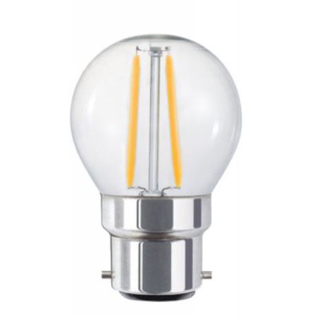 Fancy Round G45 4w LED Filament - B22 - 2700K