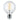 4w ES LED Filament G95 CW Dimmable