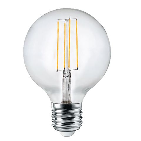 4w ES LED Filament G95 WW Dimmable