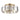 Odyssey DC Fandelier 4 x E14 Light Gold with Clear Glass