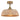 Harlow DC Fandelier Gold/Rattan Shade 4x E14 Light