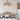 Harlow DC Fandelier Gold/Rattan Shade 4x E14 Light
