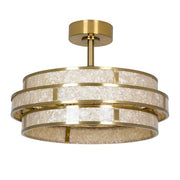 Deco DC Fandelier 4 x E14 Light Gold