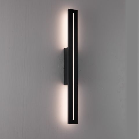 Edgar External Wall Light - 60cm - Black