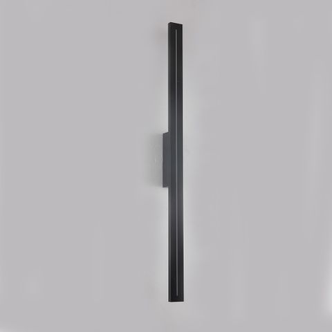 Edgar External Wall Light - 100cm - Black