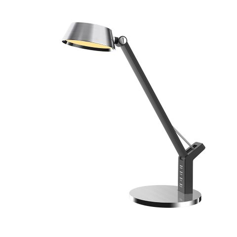 Hilda 8w LED Desk Lamp - Silver-White