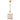 Brentwood Gold Pendant - Small 1 Light E27